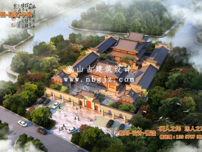 晋江天福寺重建规划效果图